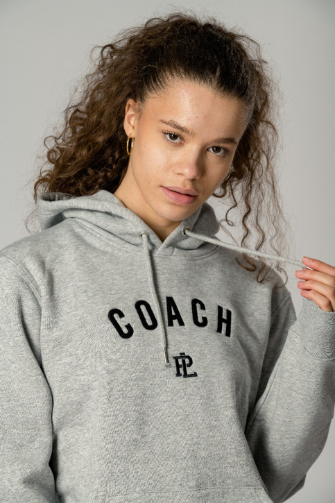 EcoLayer Coach Hoodie Grey Marle
