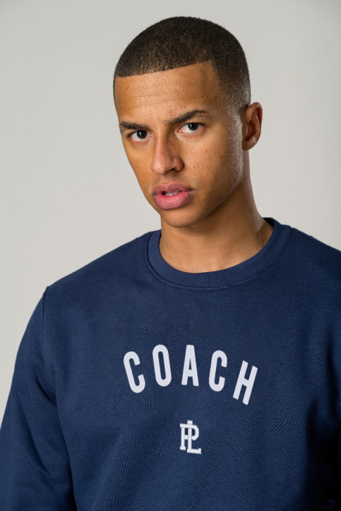 EcoLayer Coach Sweatshirt Navy Blue