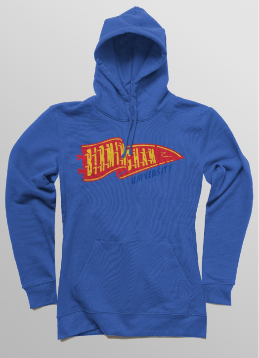 UoB Women's Hoodie Royal Blue