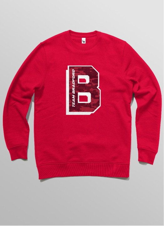Unisex Sweatshirt Red