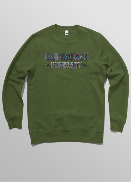 Unisex Sweatshirt Khaki Green