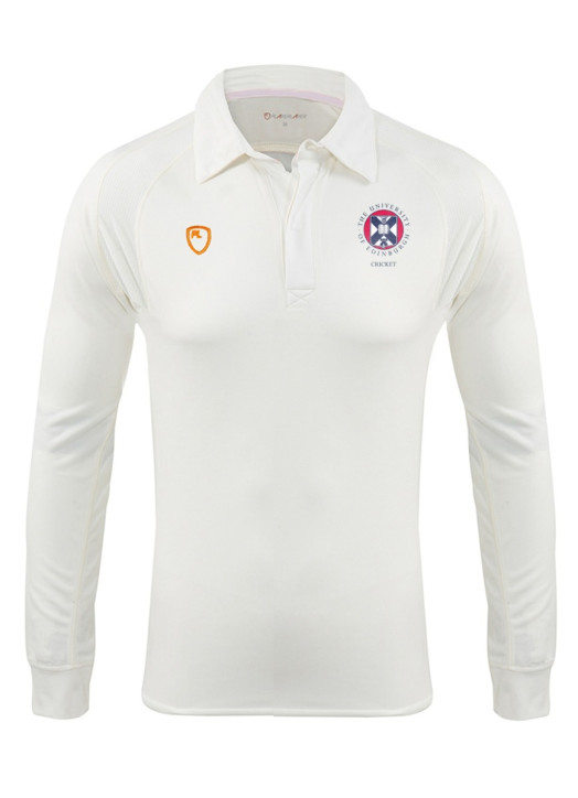Men's Cricket Shirt LS Cream