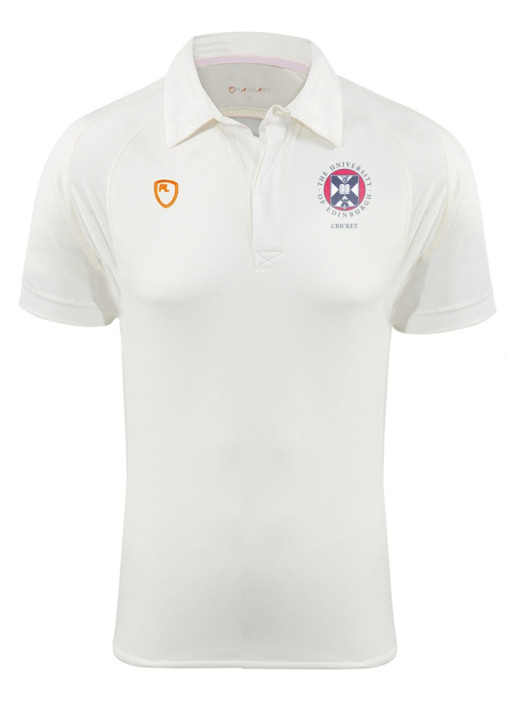 Men's Cricket Shirt SS Cream