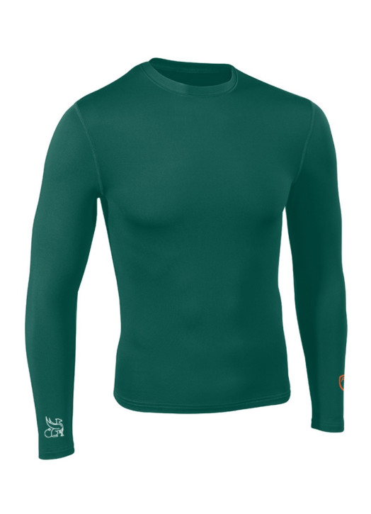 Men's BaseLayer Top LS Crew Forest Green