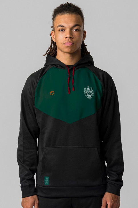 Unisex Shield Performance Hoodie Black