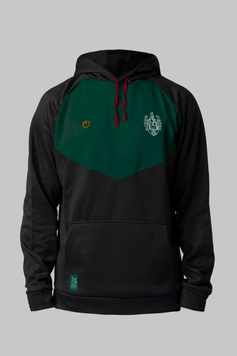 Unisex Shield Performance Hoodie Black