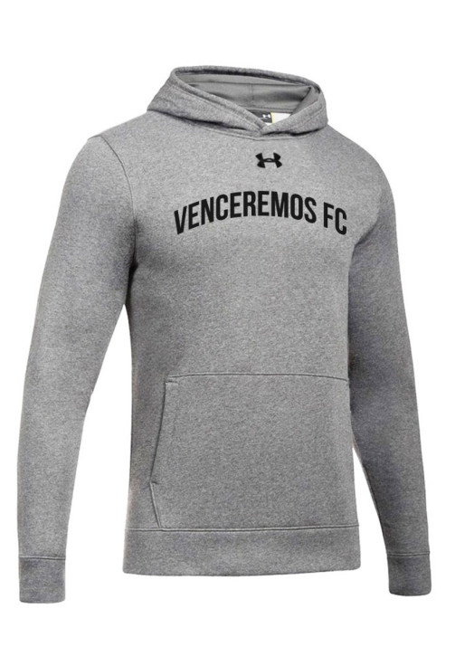 Youth Hustle Fleece Hoody Grey Marle