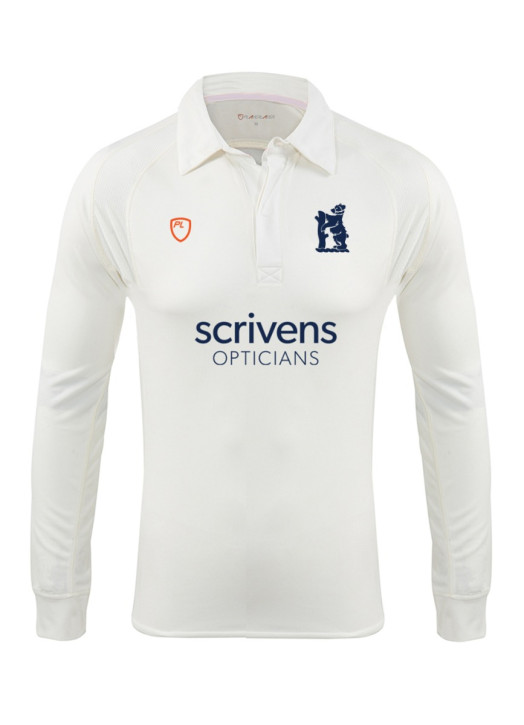 Men's Cricket Shirt LS Cream