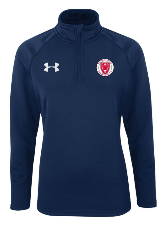 Women's Armour Fleece 1/4 Zip Navy Blue
