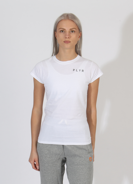 Women's PlayerLayer Tee White