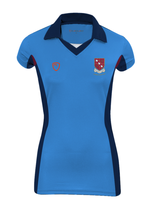 Women's Court Shirt C/S Sky Blue