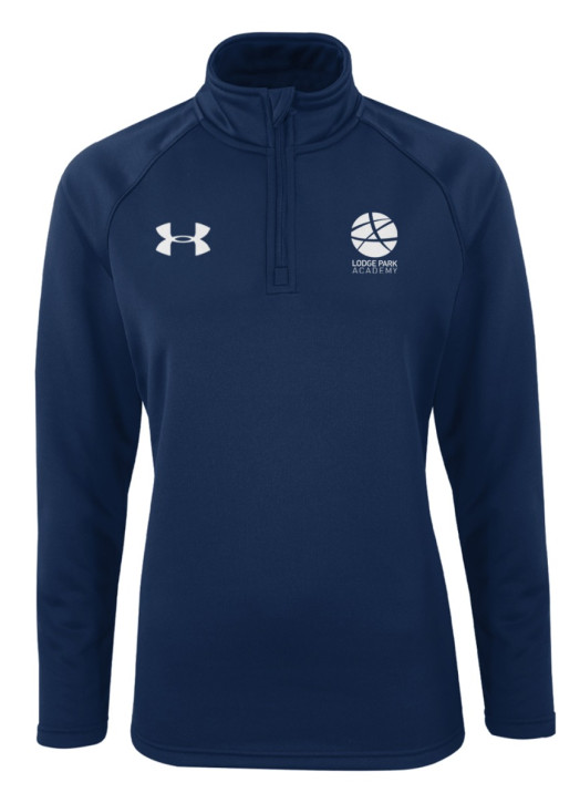 Women's Armour Fleece 1/4 Zip Navy Blue