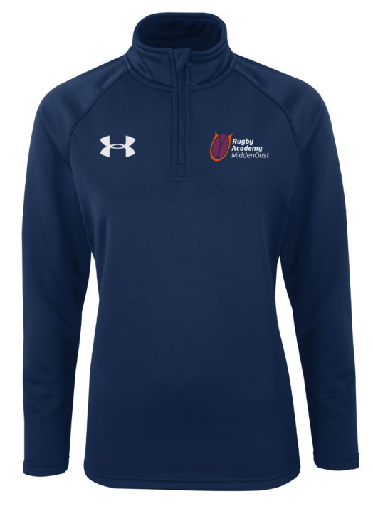 Women's Armour Fleece 1/4 Zip Navy Blue