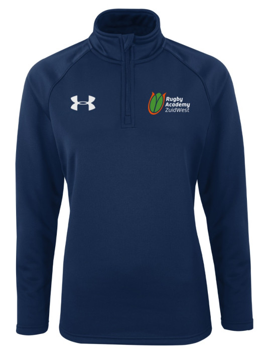 Women's Armour Fleece 1/4 Zip Navy Blue