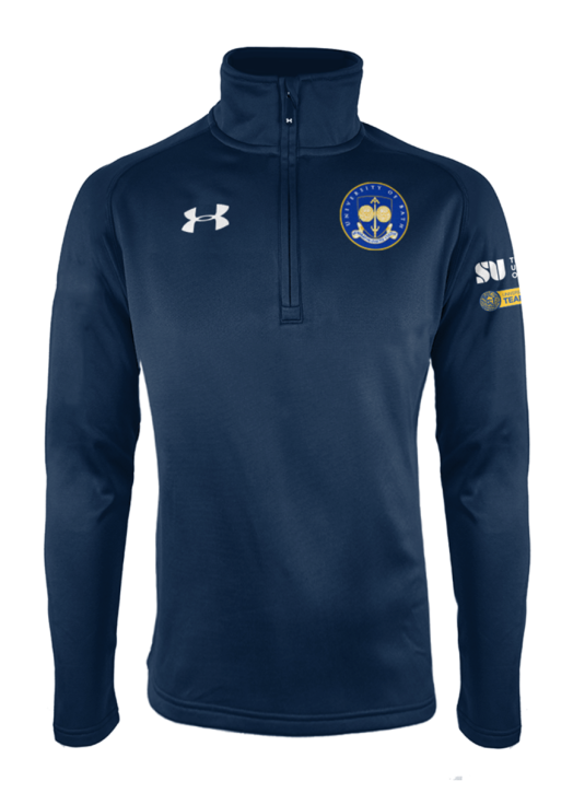 Women's Armour Fleece 1/4 Zip Navy Blue