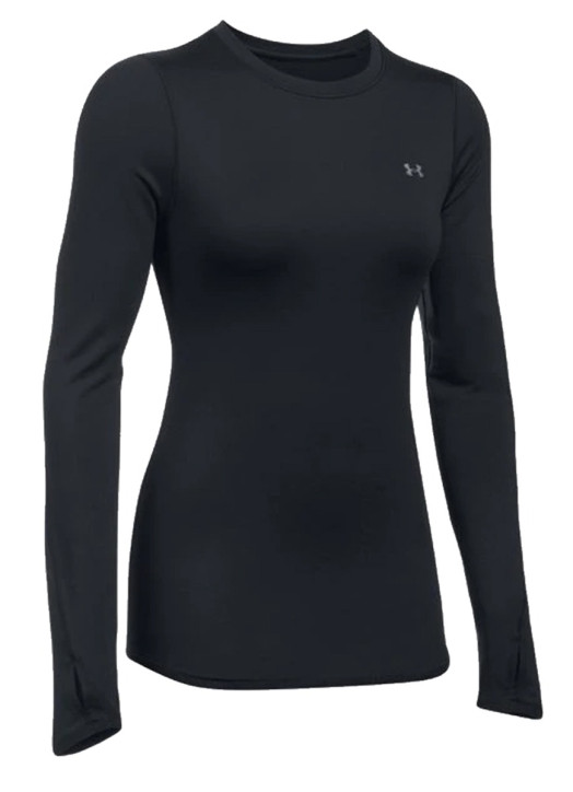 Women's Coldgear Crew Black