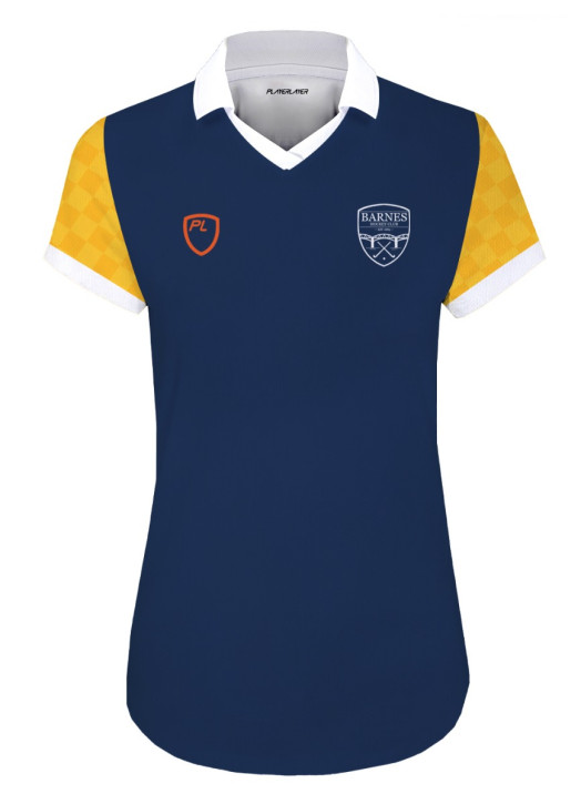 Women's Court Shirt C/S Navy Blue