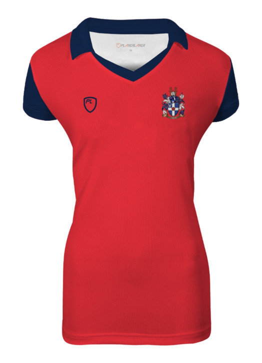 Women's Court Shirt C/S Red