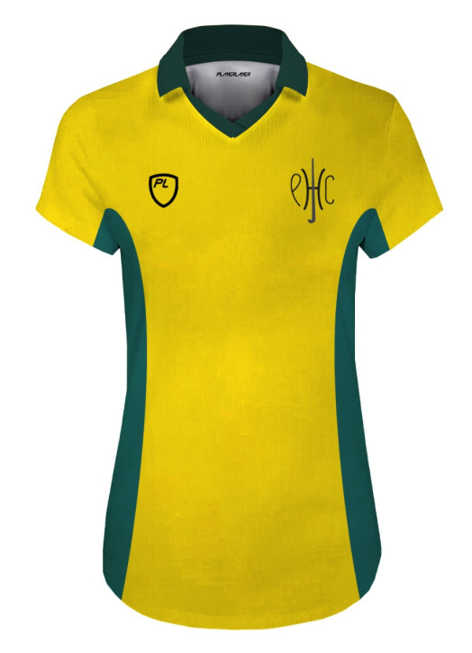 Women's Court Shirt C/S Yellow