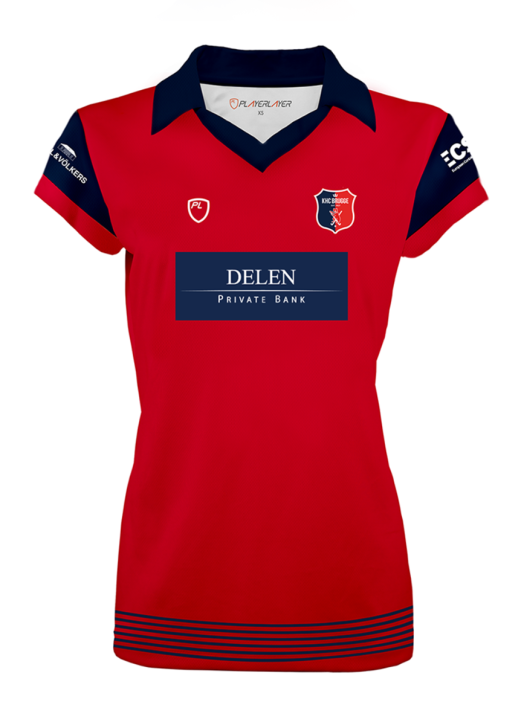 Women's Court Shirt C/S Scarlet Red