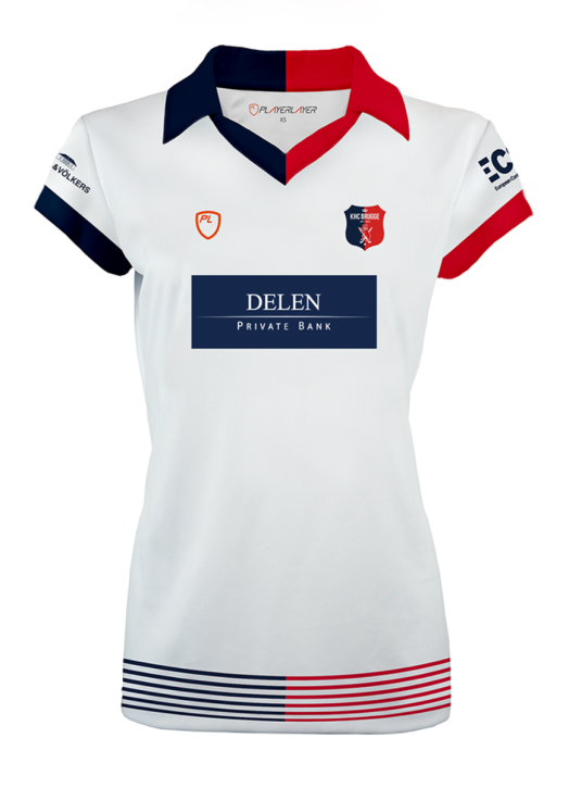 Girls' Court Shirt C/S White