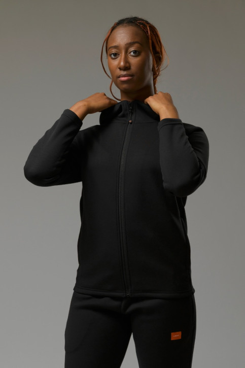Women's Elevate Hoodie - Full Zip Black