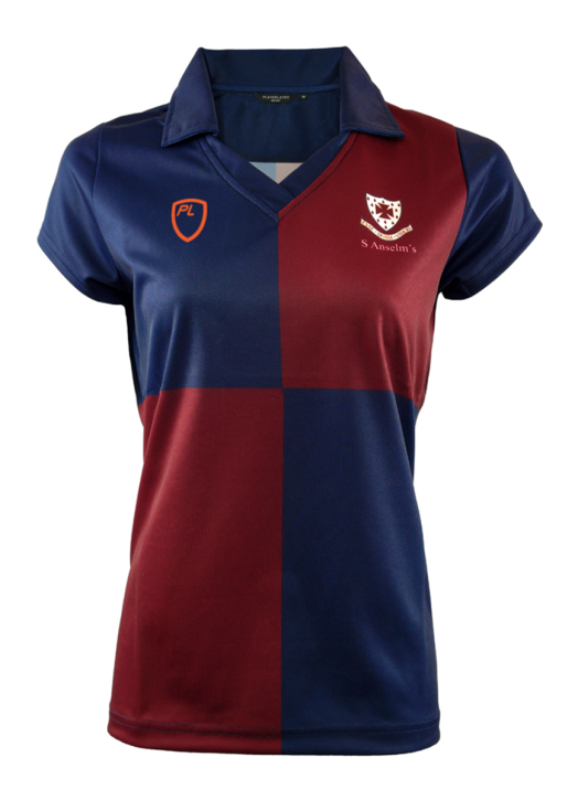 Women's Court Shirt C/S Navy Blue