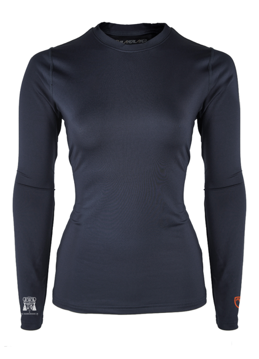 Women's BaseLayer Top LS Crew Black