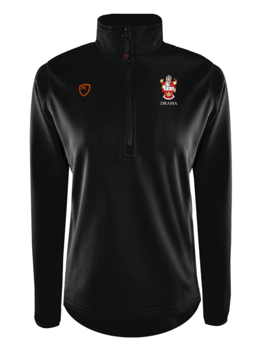 Women's Quarter Zip MidLayer Black