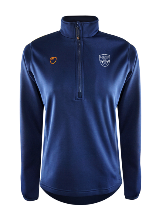 Women's Quarter Zip MidLayer Navy Blue