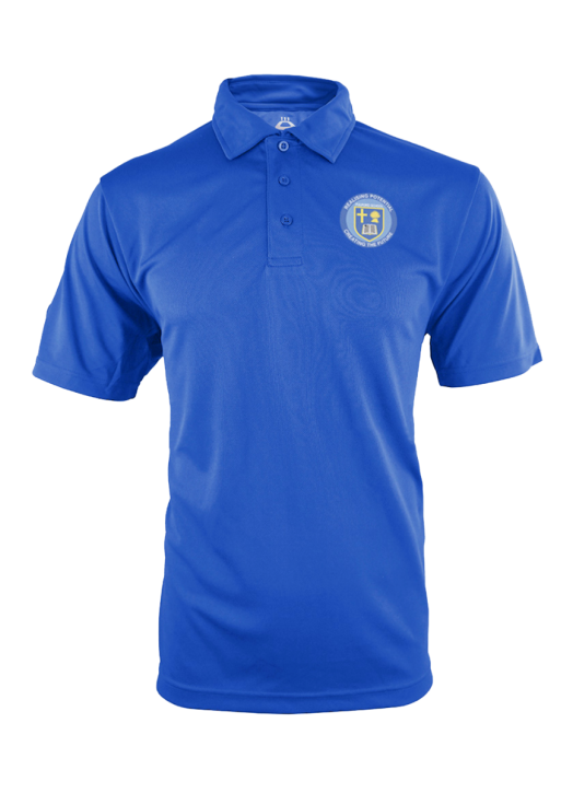 Junior Performance Polo Royal Blue
