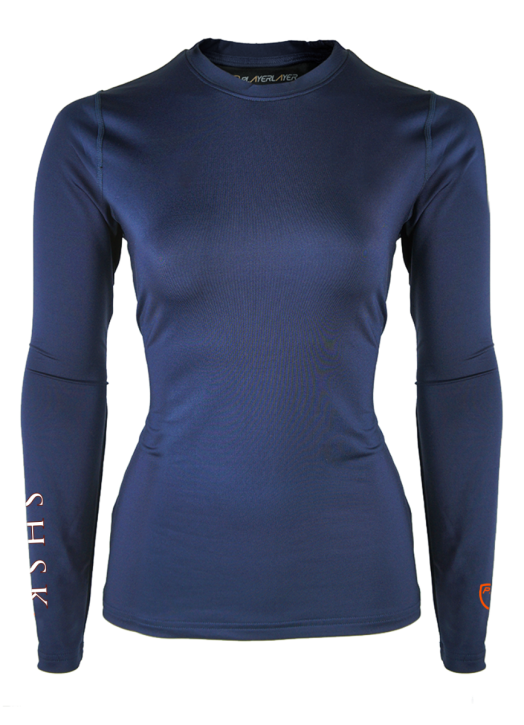 Women's BaseLayer Top LS Crew Navy