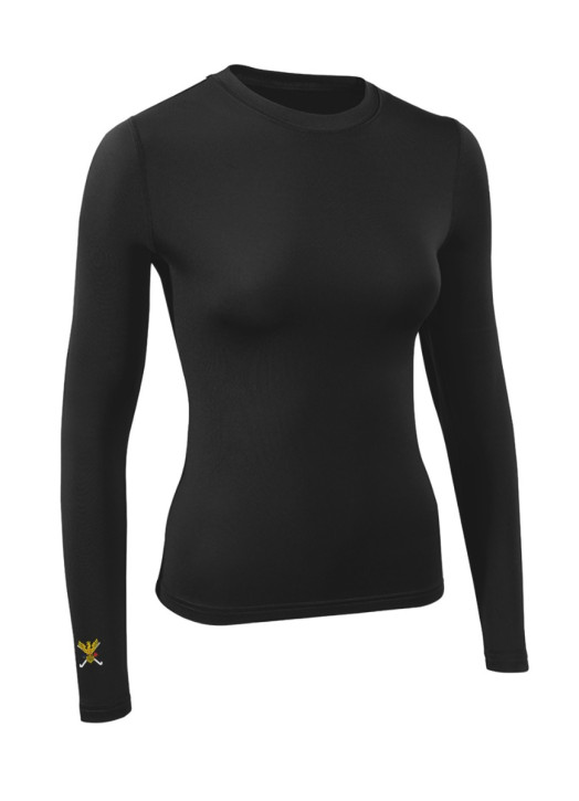 Women's BaseLayer Top LS Crew Black