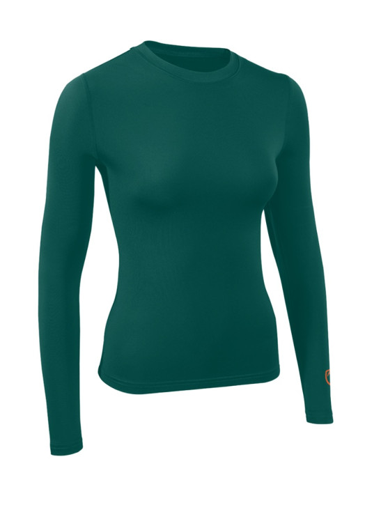 Women's BaseLayer Top LS Crew Forest