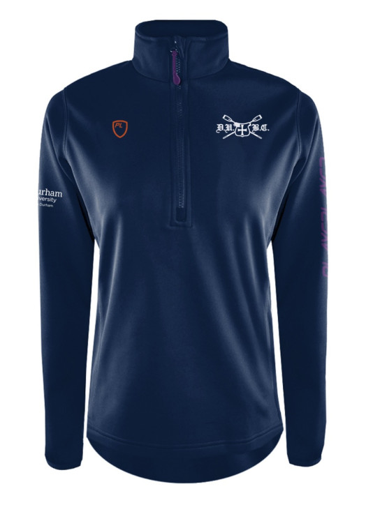 Women's Quarter Zip MidLayer Navy Blue