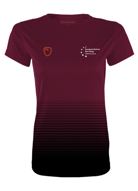 Women's VL Tee Maroon (compulsory)