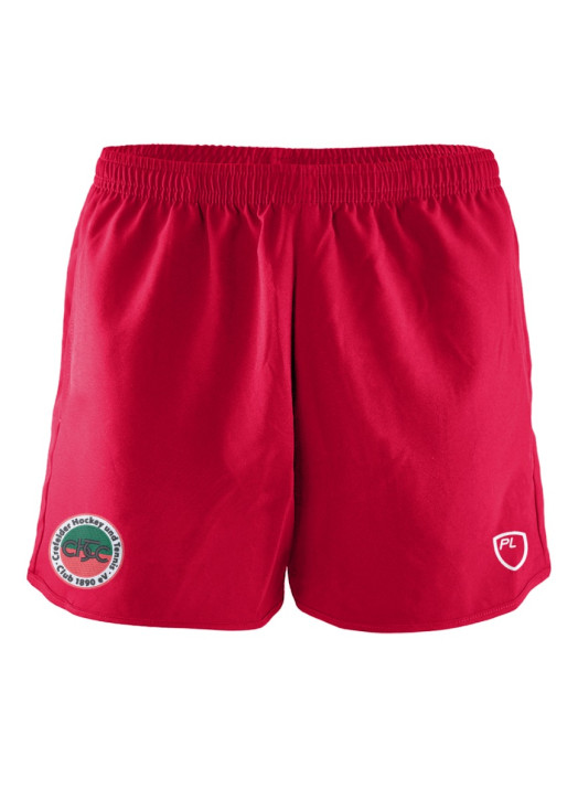 Womens Blitz Field Short Pockets Scarlet