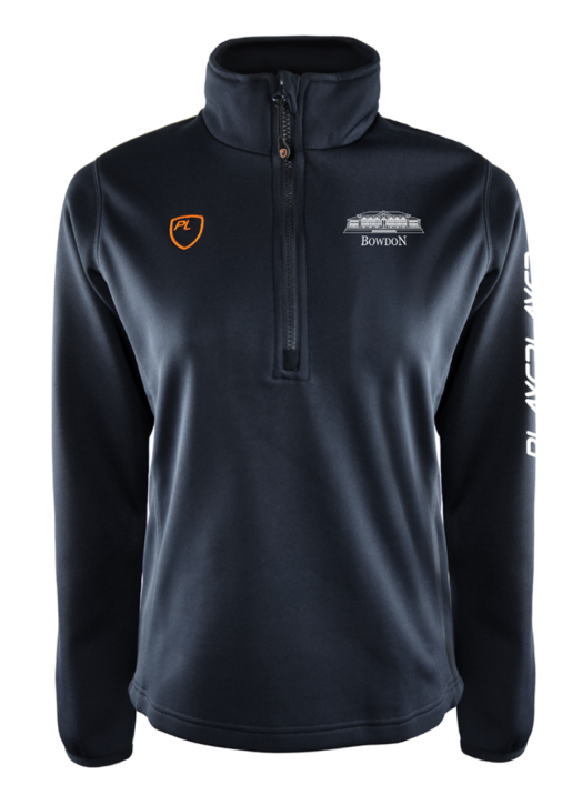 Women's Quarter Zip MidLayer Black