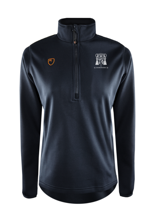 Women's Quarter Zip MidLayer Black