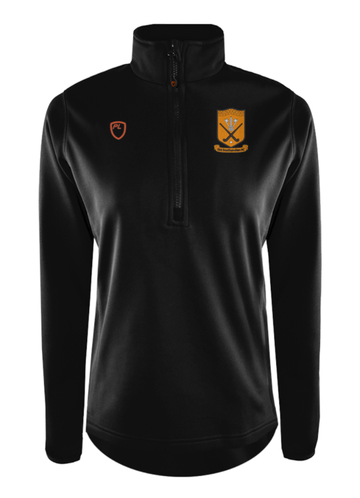 Women's Quarter Zip MidLayer Black