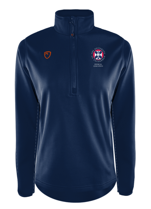 Women's Quarter Zip MidLayer Navy Blue